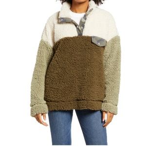 Thread and Supply Colorblock Fleece Jacket